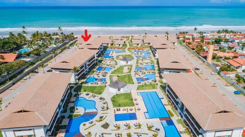 Apartamento Flat Beira Mar Cupe Beach Living - Pôrto das Galinhas