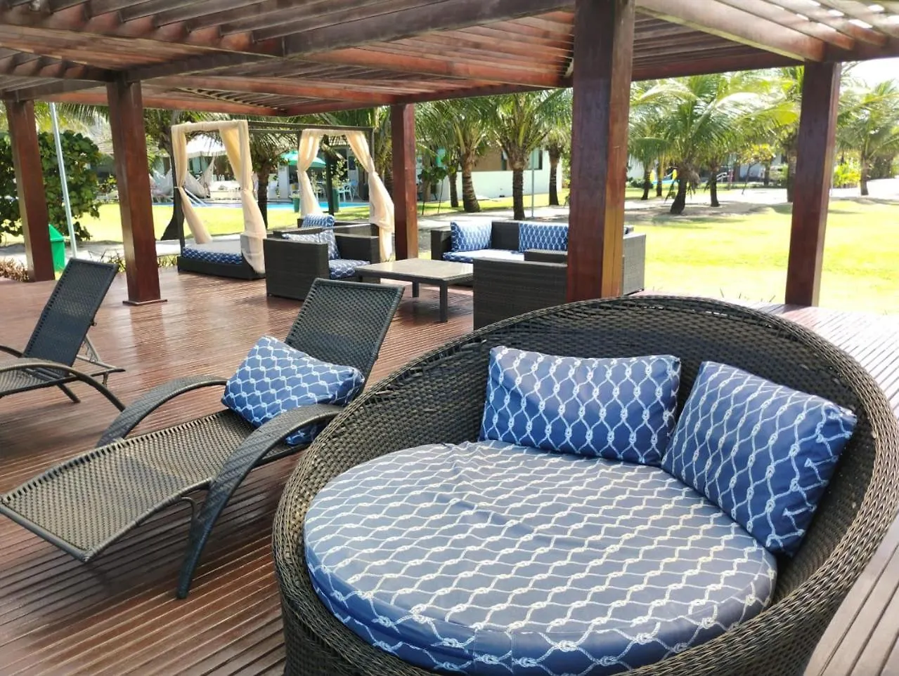 Flat Beira Mar Cupe Beach Living - Pôrto das Galinhas 0*,